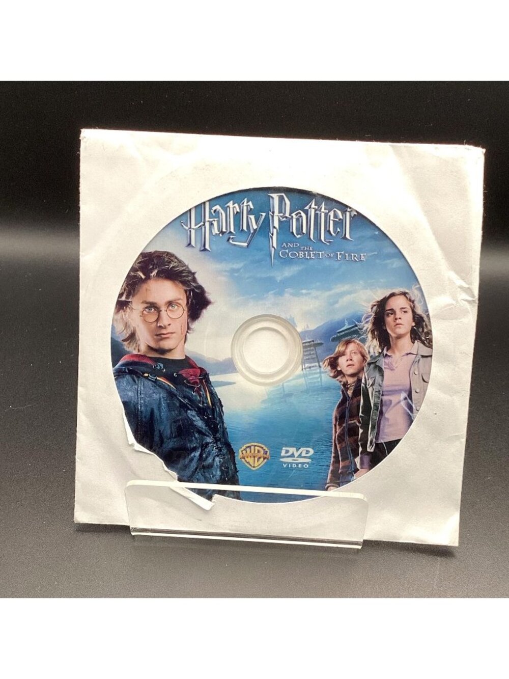 Harry Potter and the Goblet Of Fire DVD 2005 Disc Only Paper Cover Excellent Use